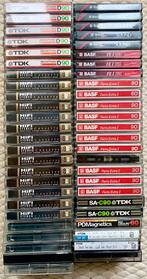 49 TDK BASF Sound & Vision PDM Philips cassettebandjes tapes, Cd's en Dvd's, Cassettebandjes, Gebruikt, Diversen, Ophalen of Verzenden