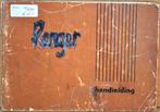 (741) GM Ranger, Okt. 1970. Handleiding 69blz., Gelezen, Overige merken, Ophalen of Verzenden
