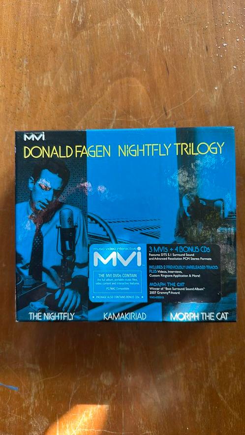 Donald Fagen - Nightfly Trilogy (3 MVI 4 cds) collector, Cd's en Dvd's, Cd's | Pop, Zo goed als nieuw, Ophalen of Verzenden