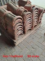 Nokvorsten, nokpannen  gevelpannen, Ophalen, Steen of Klei, 15 m² of meer, Dakpannen