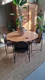 Arco eettafel en stoelen, Ophalen, Gebruikt, Design, Rond