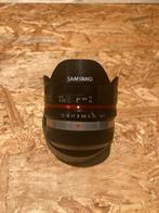 Samyang fisheye 7.5mm f3.4 M4/3, Ophalen of Verzenden, Zo goed als nieuw