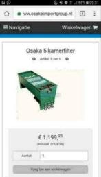 vijver 5 kamerfilter osaka met deksel!, Tuin en Terras, Vijver-toebehoren, Ophalen, Gebruikt, Vijverfilter
