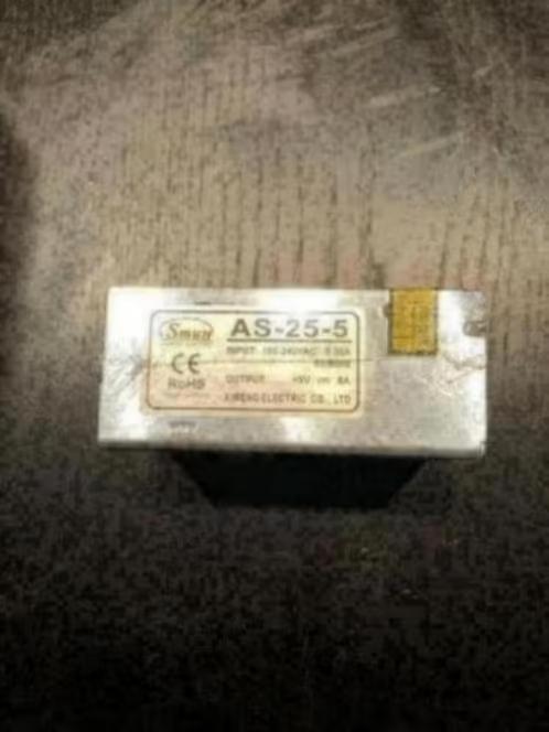 NIEUW! Smun AS-25-5 Mini 25W 5VDC 5A AC-DC Voeding € 4,99, Hobby en Vrije tijd, Elektronica-componenten, Nieuw, Ophalen of Verzenden