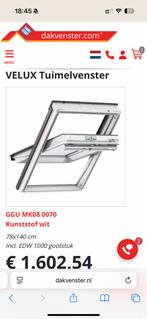 2 Velux Dakramen GGU MK08 - Zo goed als nieuw, Doe-het-zelf en Verbouw, Glas en Ramen, Ophalen, Minder dan 80 cm, 120 tot 160 cm