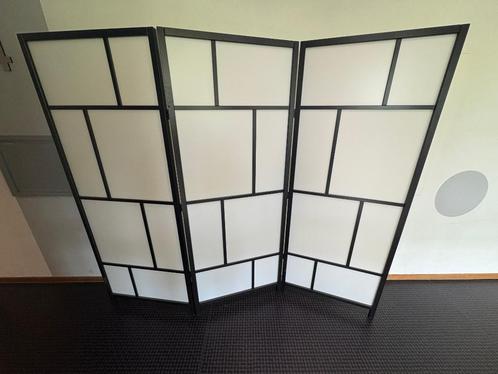 (2 stuks) IKEA RISÖR Scheidingswand / Kamerscherm, Huis en Inrichting, Woonaccessoires | Kamerschermen, Gebruikt, Ophalen