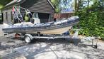 RIB Boot 90PK incl. KALF trailer en veel extra's, Watersport en Boten, Ophalen, Gebruikt, 50 pk of meer, Snelvarend