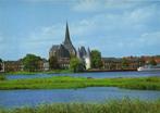 Kampen, Gezicht op IJssel met Koornmarktspoort en Bovenkerk, Verzamelen, Ansichtkaarten | Nederland, Ophalen of Verzenden, Voor 1920