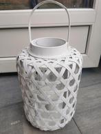 Windlicht, Huis en Inrichting, Overige materialen, Gebruikt, 25 tot 50 cm, Wit