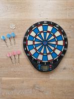 Elektronisch dartbord met 6 pijltjes, Sport en Fitness, Darts, Elektronisch, Ophalen of Verzenden, Zo goed als nieuw, Dartbord