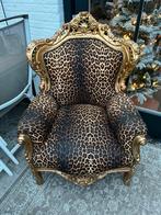Barok stoel luipaard print, Ophalen