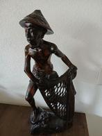Visserman houtsnijwerk, Antiek en Kunst, Ophalen of Verzenden