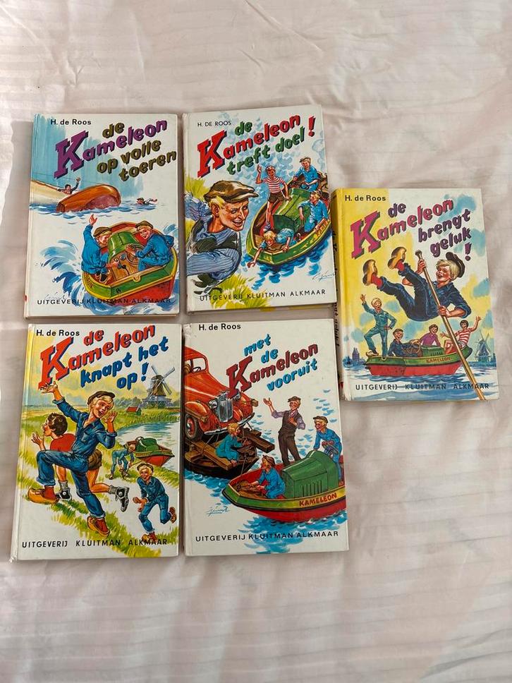 Kameleon Boekjes van H. De Roos - Set van 5, Boeken, Kinderboeken | Jeugd | 10 tot 12 jaar, Gelezen, Fictie, Ophalen of Verzenden