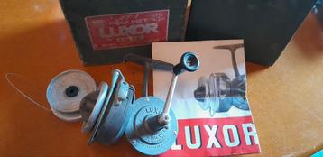 ZELDZAAM: Vintage Moulinet LUXOR LUXE No. 1 Spinmolen beschikbaar voor biedingen