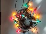 Denneappel kerstverlichting met 16 gekleurde lampjes, Diversen, Kerst, Ophalen of Verzenden, Gebruikt