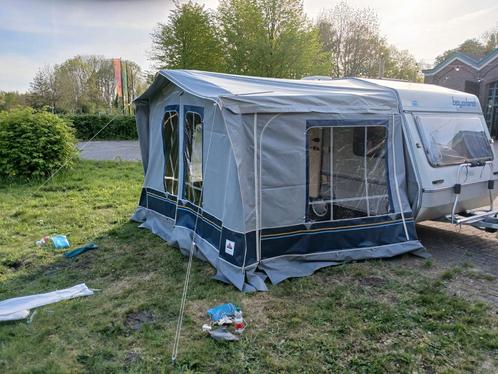 Dorema voortent met luifel en zij aanbouw omloopmaat 7meter, Caravans en Kamperen, Voortenten en Luifels, Zo goed als nieuw, Ophalen