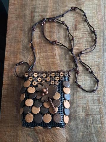 schoudertasje tas Kleur : Bruin  Maten : 14 x10x5 cm beschikbaar voor biedingen