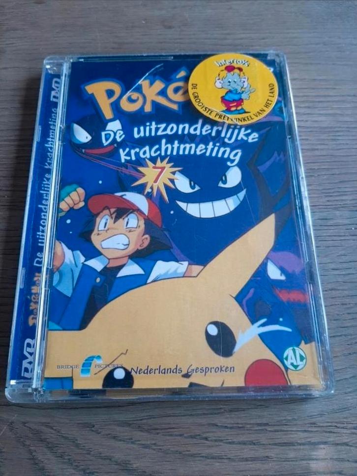 Pokemon dvd uitzonderlijke krachtmeting., Cd's en Dvd's, Dvd's | Tekenfilms en Animatie, Gebruikt, Anime (Japans), Tekenfilm, Alle leeftijden