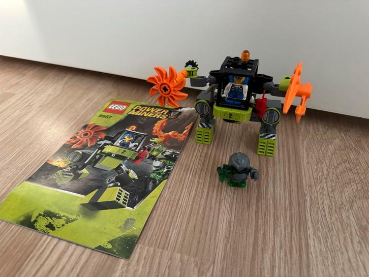 Lego Power Miners Set 8957, Kinderen en Baby's, Speelgoed | Duplo en Lego, Gebruikt, Lego, Complete set, Ophalen of Verzenden