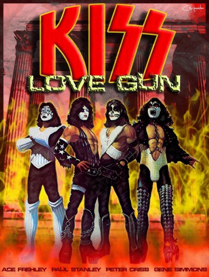 Kiss - Love gun  Originele DVD Nieuw, Cd's en Dvd's, Dvd's | Muziek en Concerten, Nieuw in verpakking, Muziek en Concerten, Alle leeftijden