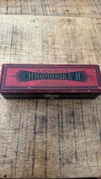 Chromonika 2 m horners, Muziek en Instrumenten, Blaasinstrumenten | Mondharmonica's, Ophalen of Verzenden, Zo goed als nieuw