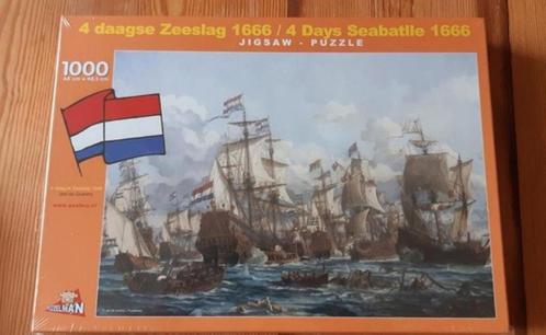 Michiel De Ruyter Zeeslag 1666, NIEUW, Rijksmuseum, Hobby en Vrije tijd, Denksport en Puzzels, Nieuw, Legpuzzel, 500 t/m 1500 stukjes
