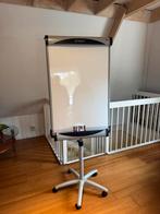 NOBO Piranha verrijdbaar whiteboard/flipover – verstelbaar, Ophalen, Mobiel, Zo goed als nieuw, Whiteboard