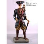 Pirate Skeleton met Monkey 6 ft – Piraat beeld Hoogte 194 cm, Ophalen, Nieuw, Dier