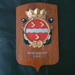 Wapenschild Hr. Ms. Banckert, Ophalen of Verzenden, Marine, Nederland, Embleem of Badge