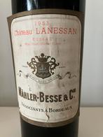 Wijn 1953 Chateau Lanessan, Cussac app. Haut Medoc Contr., Verzamelen, Wijnen, Ophalen, Frankrijk, Rode wijn