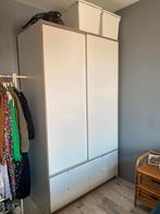 Ikea kledingkast Trysil | 2 schuifdeuren + 4 lades, Huis en Inrichting, 100 tot 150 cm, Met hangruimte, 50 tot 75 cm, Zo goed als nieuw