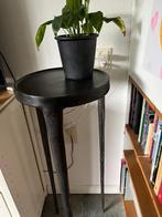 Smeedijzeren plantentafel, Huis en Inrichting, Woonaccessoires | Zuilen en Pilaren, Ophalen, Gebruikt