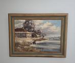 Winterlandschap - Reint Withaar, Antiek en Kunst, Kunst | Schilderijen | Klassiek, Ophalen of Verzenden