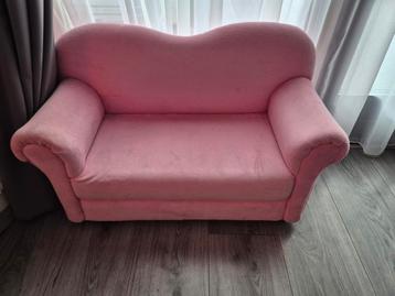 Kinder bankje roze beschikbaar voor biedingen