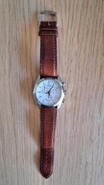 Festina Chronograaf Herenhorloge Leer, Sieraden, Tassen en Uiterlijk, Horloges | Heren, Overige merken, Staal, Polshorloge, Ophalen of Verzenden