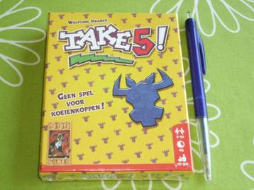 Nieuw in seal: Take 5! - Geen spel voor koeienkoppen beschikbaar voor biedingen