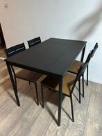 IKEA Sandsberg tafel met 4 stoelen, Huis en Inrichting, Tafels | Eettafels, Ophalen, 100 tot 150 cm, 50 tot 100 cm, Zo goed als nieuw