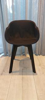 Twee zwarte kuipstoelen, Ophalen, Stof, Gebruikt, Twee