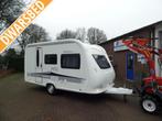 Hobby 400 SF De Luxe vast bed/ trein zit/ compact, Caravans en Kamperen, Caravans, Hobby, Bedrijf, Treinzit, 750 - 1000 kg