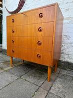 Zweeds  smi kastje / commode / dressoir retro vintage 60s, Teakhout, Gebruikt, Deens design - Scandinavisch - Pastoe - Louis van Teeffelen