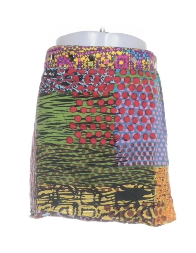 Moshiki Wikkelrokje met Drukknoopjes, Kleding | Dames, Rokken, Zo goed als nieuw, Boven de knie, Ophalen of Verzenden