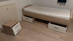 Bed 80 x 200 met nachtkastje, Ophalen, Gebruikt, Eenpersoons