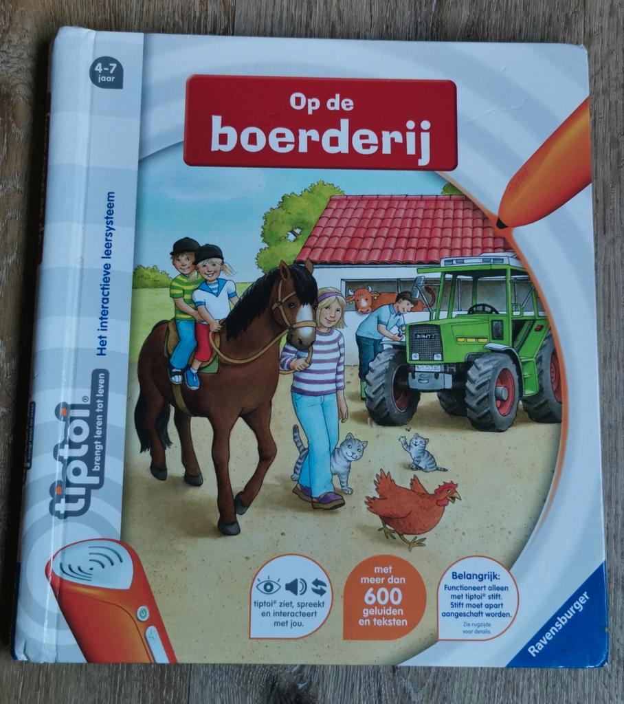 ≥ Tiptoi Boek: Op de Boerderij — Kinderboeken Baby's en Peuters