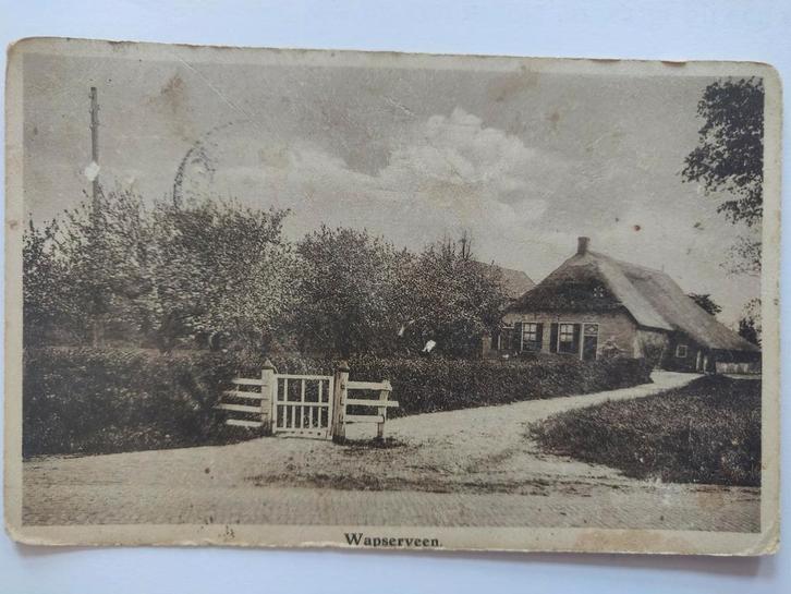 J2251 Wapserveen, Verzamelen, Ansichtkaarten | Nederland, Noord-Holland, 1920 tot 1940, Ophalen of Verzenden