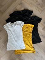 Als nieuw: set 5x Zeeman T-shirt korte mouw basic 34 XS S 36, Maat 34 (XS) of kleiner, Zeeman, Ophalen of Verzenden, Zo goed als nieuw