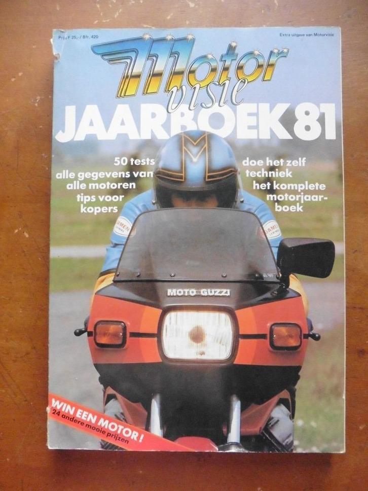 Motorvisie 1981, Boeken, Motoren, Gelezen, Algemeen, Ophalen of Verzenden