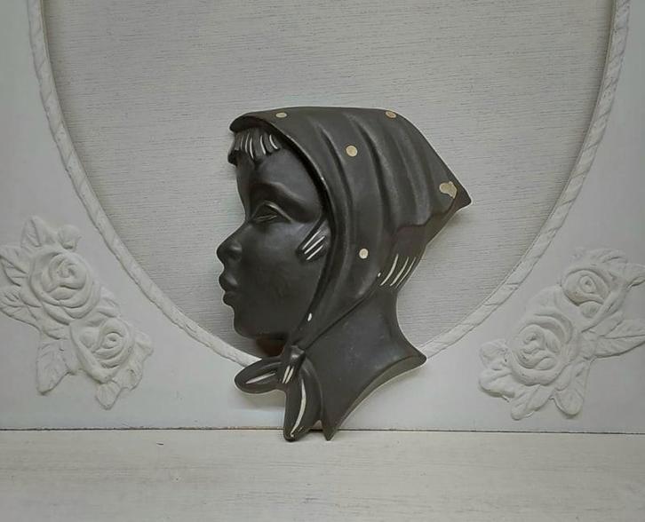 Jaren 50 wanddecoratie, originele Kroon L'ancora, Antiek en Kunst, Antiek | Keramiek en Aardewerk, Ophalen of Verzenden