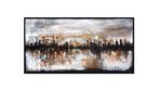 Suzanne Visser - Skyline 70x140 | Handgesigneerd | origineel, Antiek en Kunst, Kunst | Schilderijen | Abstract, Ophalen