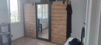 Schuifdeurkast 210x270x65 cm eiken, Huis en Inrichting, Ophalen, Overige materialen, Zo goed als nieuw, 200 cm of meer