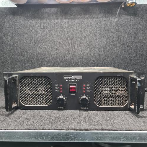 AD SYSTEMS prof sound versterker 2 x 1000 watt, Audio, Tv en Foto, Luidsprekers, 120 watt of meer, Overige merken, Ophalen of Verzenden